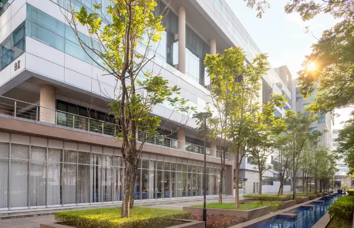 SRF’s factory aerial view